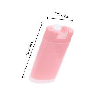 Tubes en plastique vides pour baume à lèvres, lot de 15, roses, à utiliser soi-même