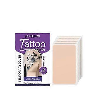 Tatoo Cover Up Patch, Sweat-Proof Tattoo Cover up Patch Waterproof for Tattoo Scar Birthmarks, Ultra Thin Invisible Skin Tone Concealer Sticker