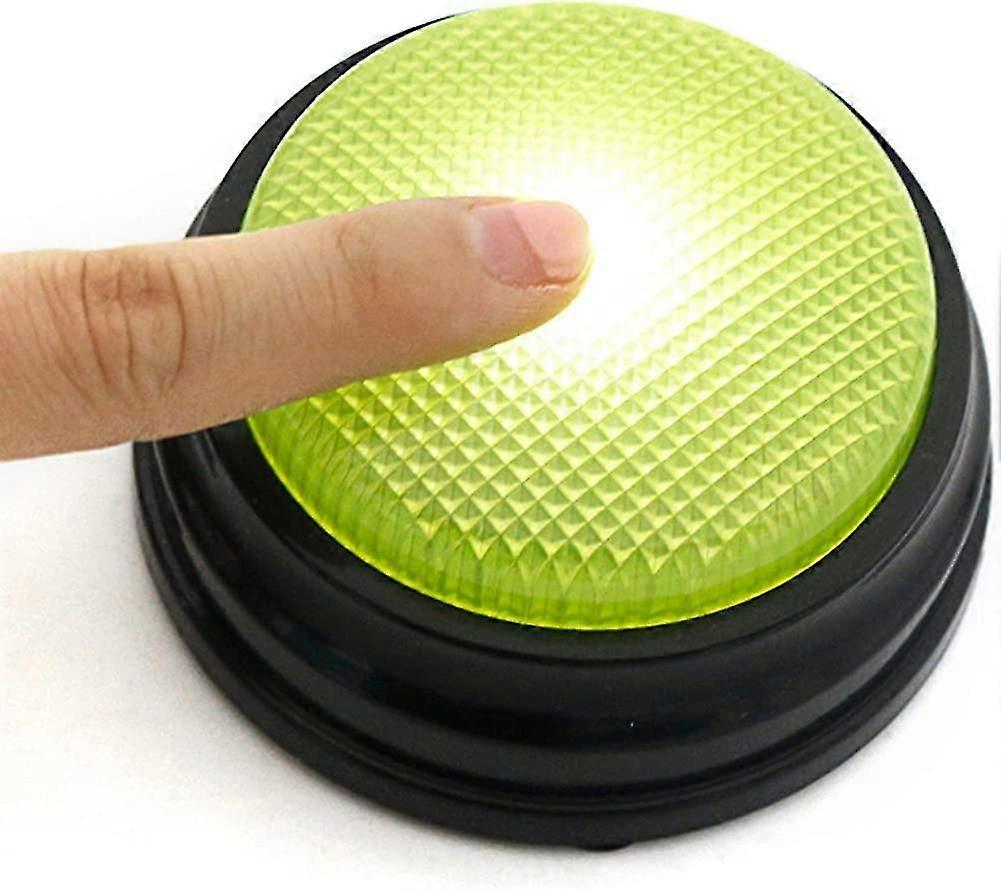 Voice Recorder Button, Recordable Talking Button Game Buzzers With Heilwiy Led Function