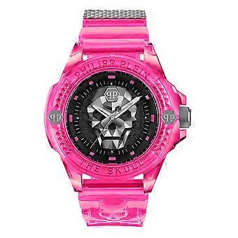 Philipp Plein Unisex Watch Analog Quartz $KULL SCUBA DUBA EDITION PWWAA0624 Silicone