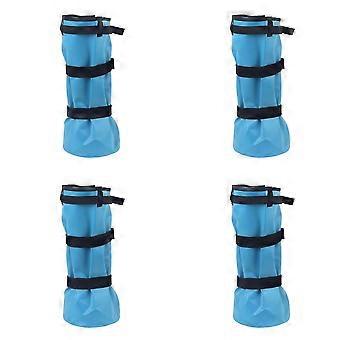 4x Hufbadestiefel für Pferde, Eisstiefel für Pferde zur Förderung der Heilung, Hufverband, Hufpflege-Set