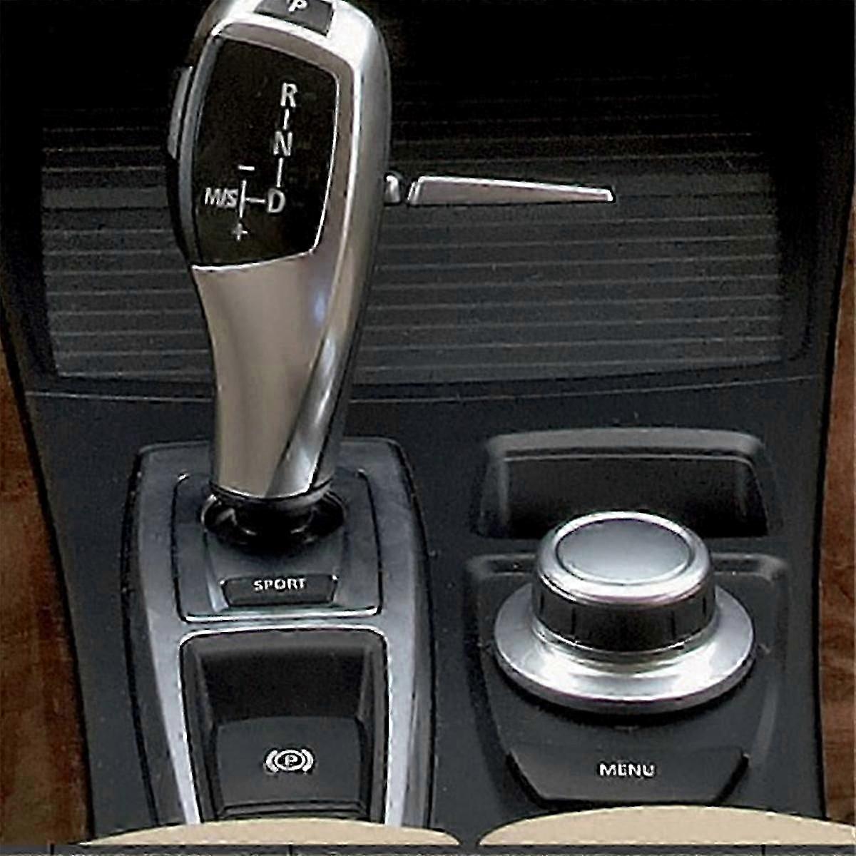 Compatible with X5 E70 X6 E71 E72 LHD Gear Shift Panel Trim 51166954947 Black