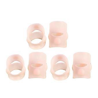 3 Pairs Silicone Ingrown Toenail Correction Tool Nail Straightener Elastic Toe Nail Treatment bright Complexion