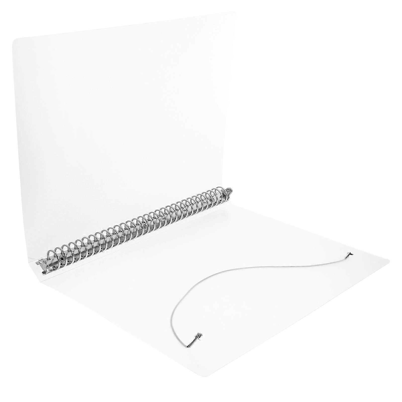 Loose Leaf Binder Cover Binding Belt Closure Binder Shell Refillable Notebook Shell Binder Cover