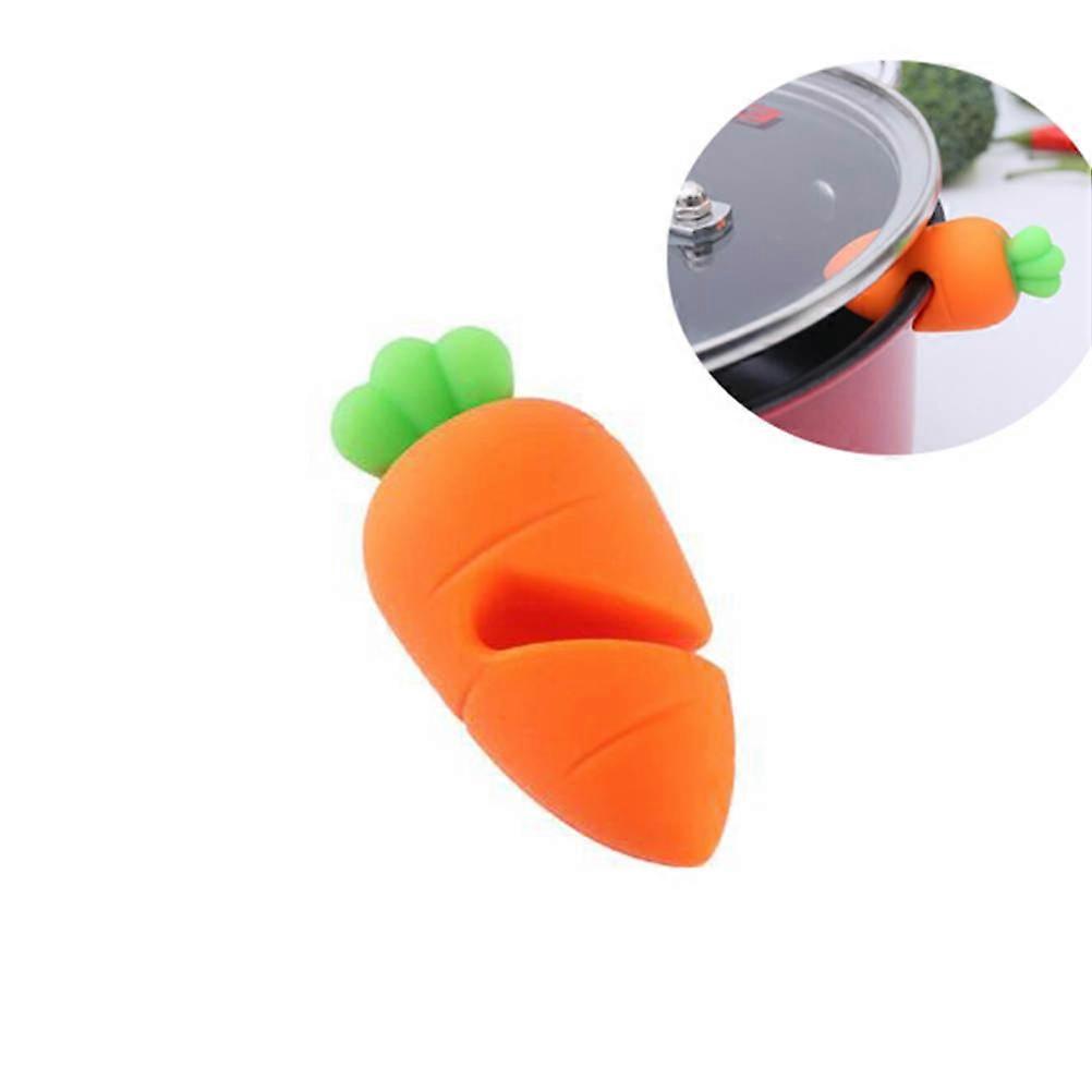 Creative Orange Pot Cover Overflow Stopper for Kitchen Use 2Pcs