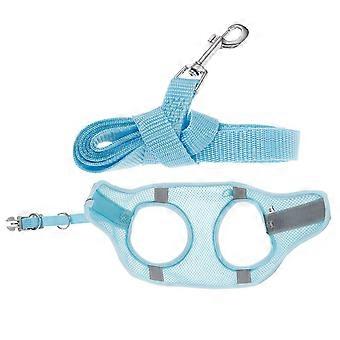 Breathable Pet Harness Dog Harness with Leash for Training 4Sets