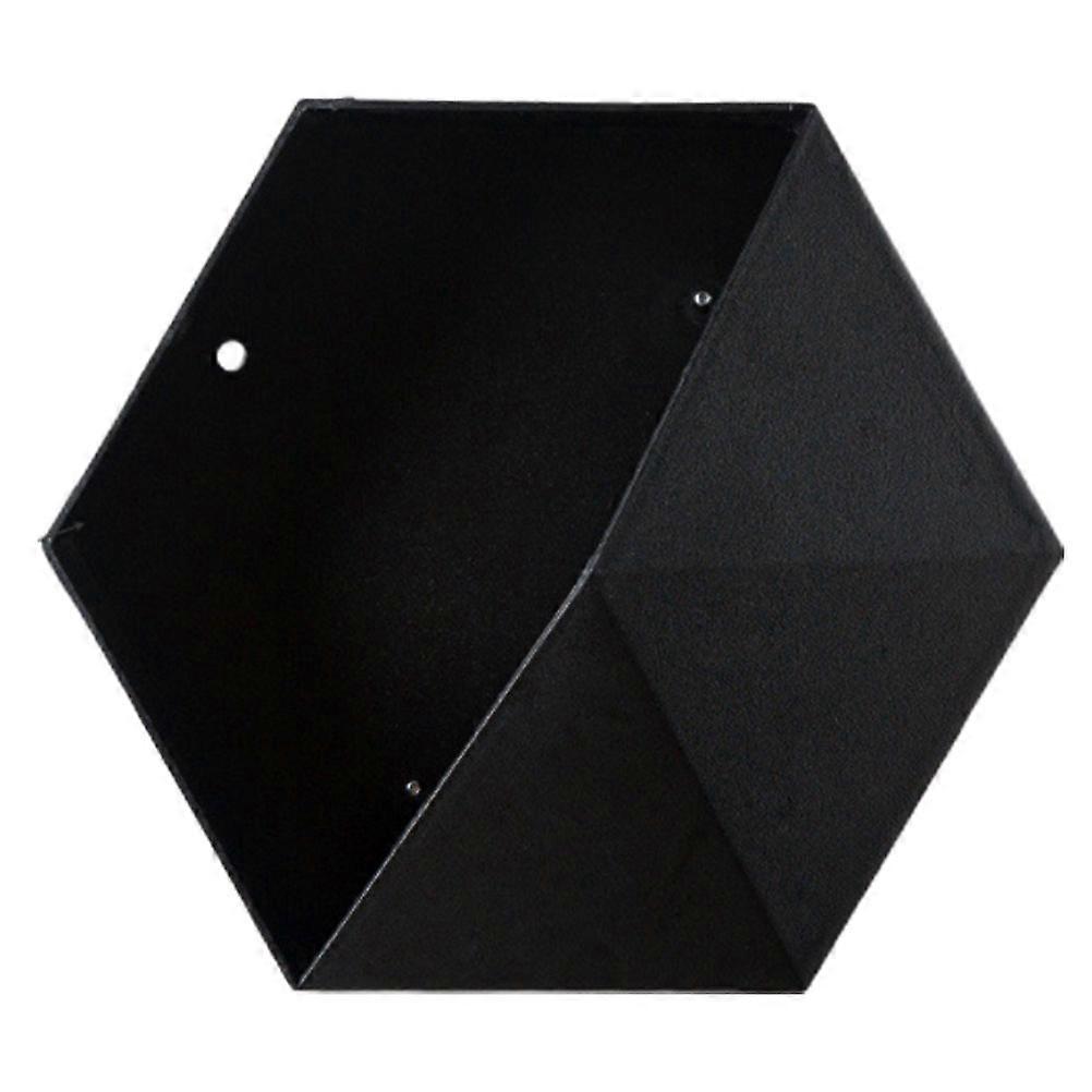 Geometric Hexagonal Wall Floating Storage Shelf