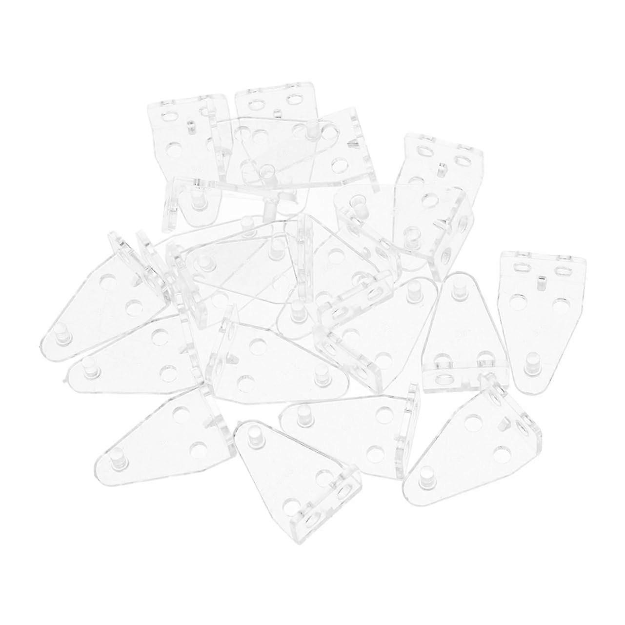 30pcs Blind Hold Down Brackets for Horizontal Blinds Clips, Secure Hold Design, Quick Installation