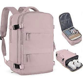 Travel Backpack Airline Approved Carry On, Waterproof Casual Daypack for Women Men, Small Hiking Backpack 35L