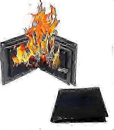 Professional Flame Wallet compatible with Magicians & Magic Tricks