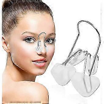 Pince-nez en plastique pour redresser l’arête du nez et le soulever,Pince de pont de nez Clip de nez Slimmer Clip Redresseur de nez Redresseur correct