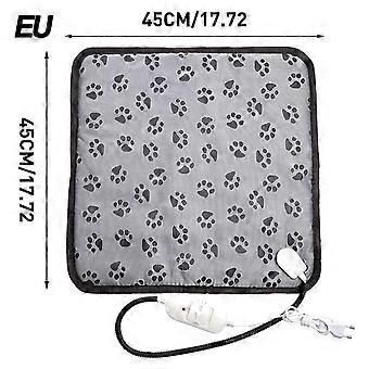 Dog cat electric blanket heating pad pet bed mat waterproof anti-bite adjustable temperature chair cushion