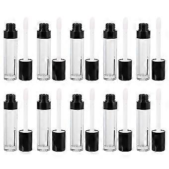 Refillable Lip Gloss Tube for Quick Application with 10Pcs Bottles