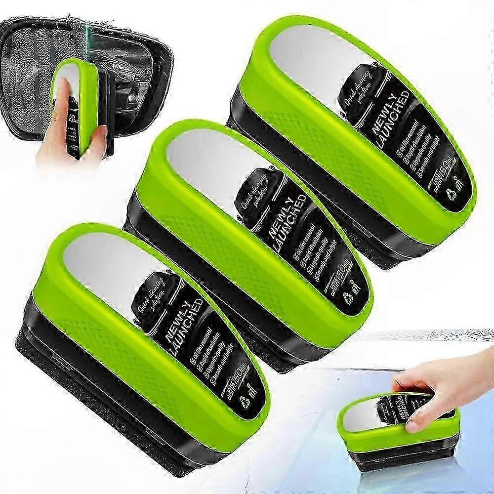 Car Window Glass Cleaner Brush 3-Pack Auto Window Cleaning Kit