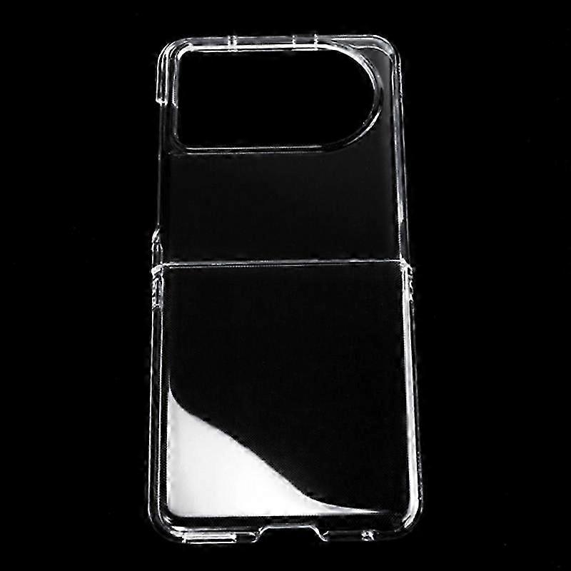 Transparent Flip Phone Case Compatible with Hero 10, PC Material