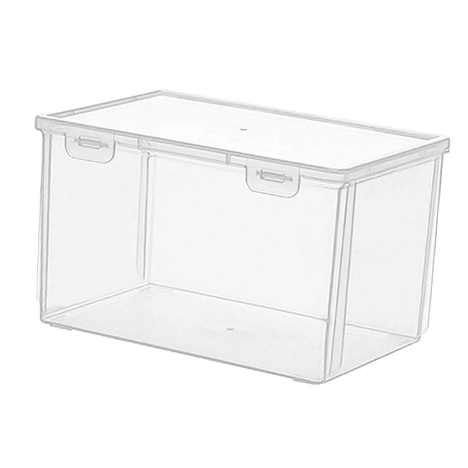 Smooth-Edged Transparent Bread Bin