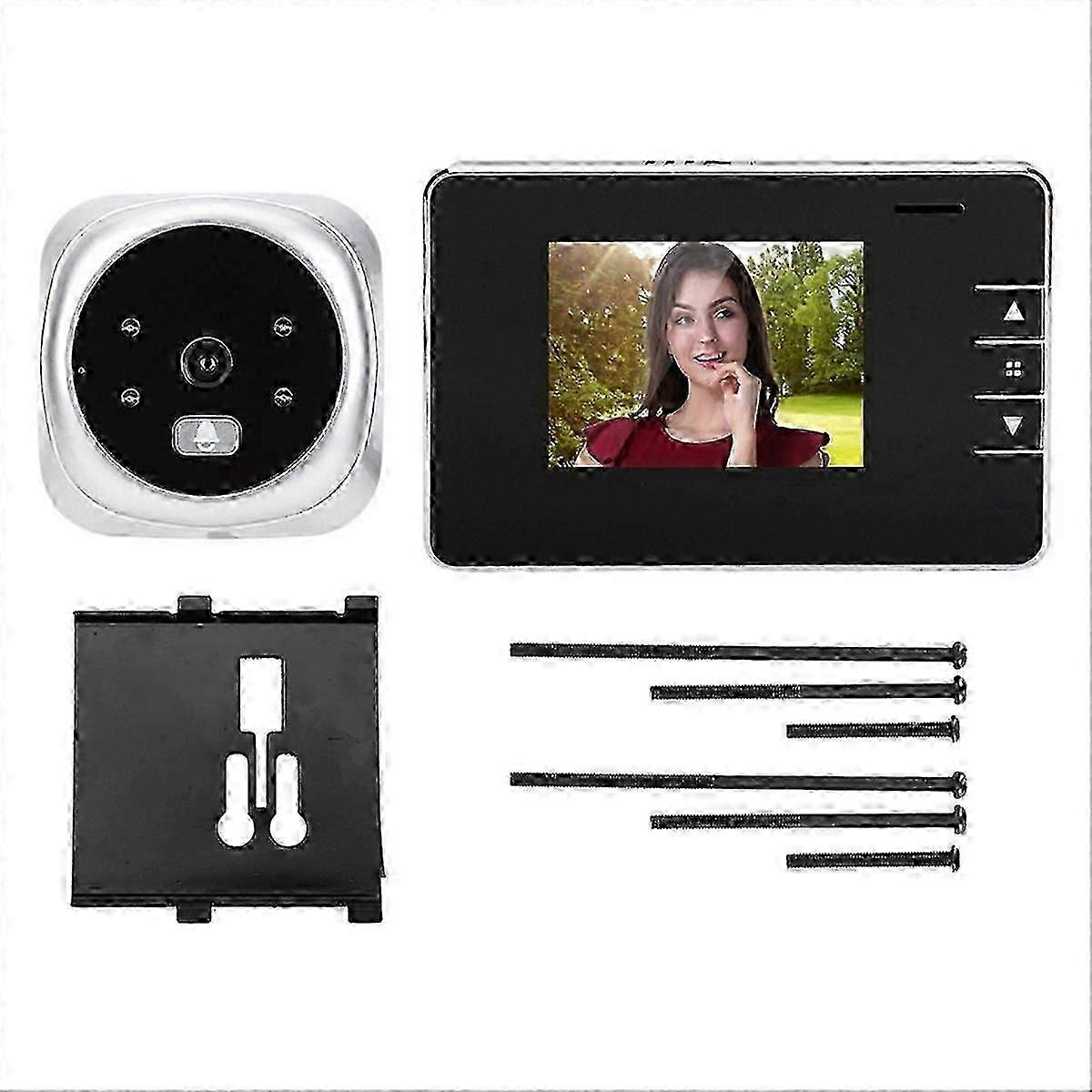 2.8-Inch Visual Peephole Doorbell