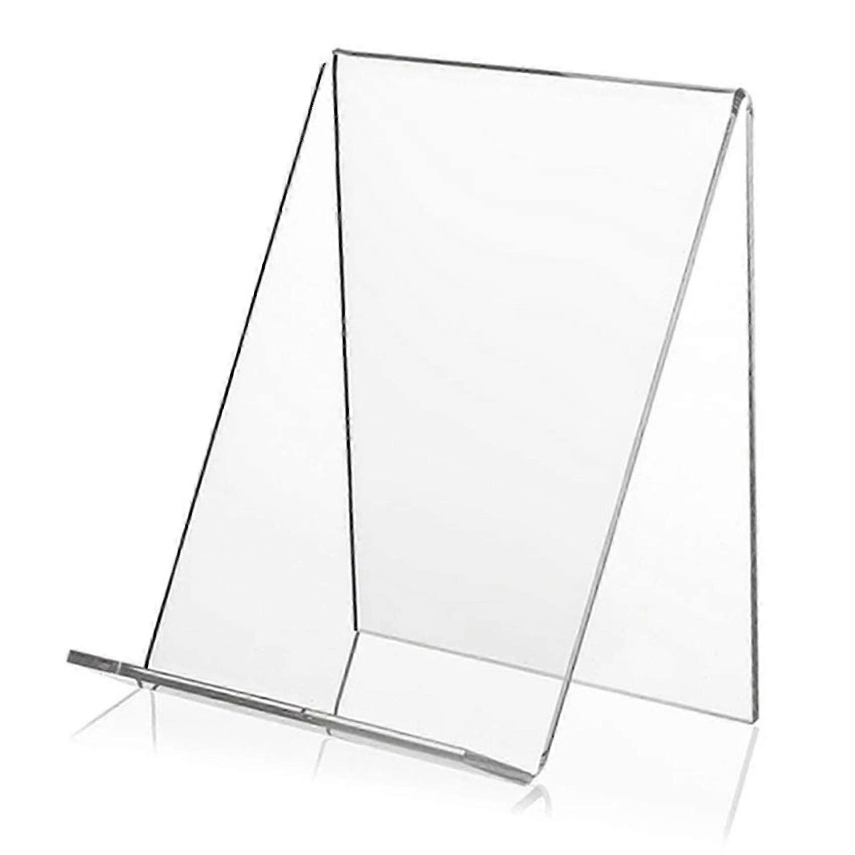 Transparent Acrylic Book Holder With Ledge