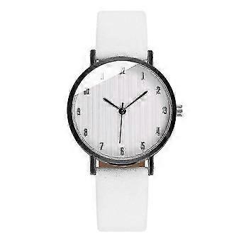 Women Wrist Watch Stylish Watch Leather Strap Wrist Watch Simple Style Wrist Watch Decor