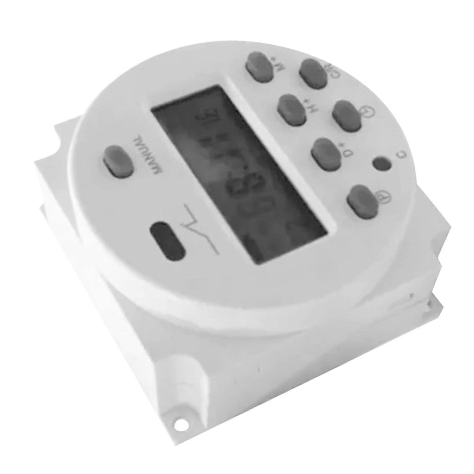 Digital Timer Microcomputer Time Control Switch LCD Display CN101A DC12V 4 Cables