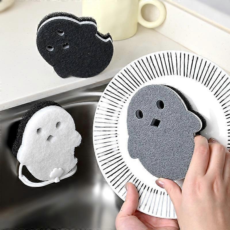 3Pcs Ghost Cleaning Sponge Eraser Multi-Function Three-Layer Double-Sided for Sneaker Upper Stain Dirt Removal
