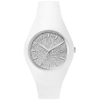 Eis Glitzer Uhr für japanische Quarz Analog Frau mit ICE Silikon Armband. Gt. Wsr. U.S.15