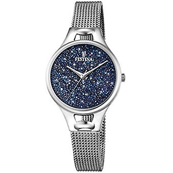 Festina Mademoiselle kvarts analog damklocka med rostfrittstål armband F20331/2