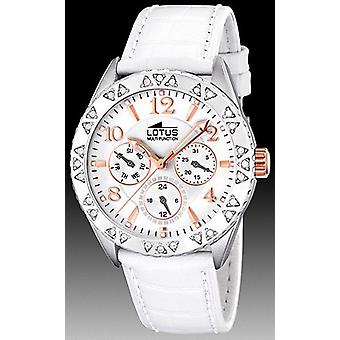 Lotus cool Quartz Analog Woman Watch with Cowskin Bracelet L15681/2