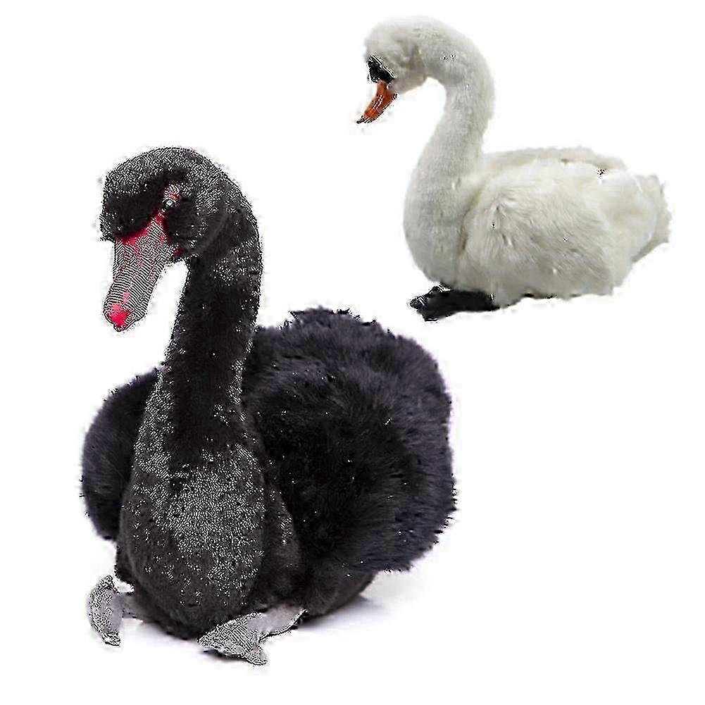 Realistic Swan Plush Toy Soft