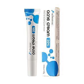 Kormesic 20% Azelaic Acid Facial Cream, Skin Smoothing Face Care Cream for Bumpy Texture, 20g, Blue