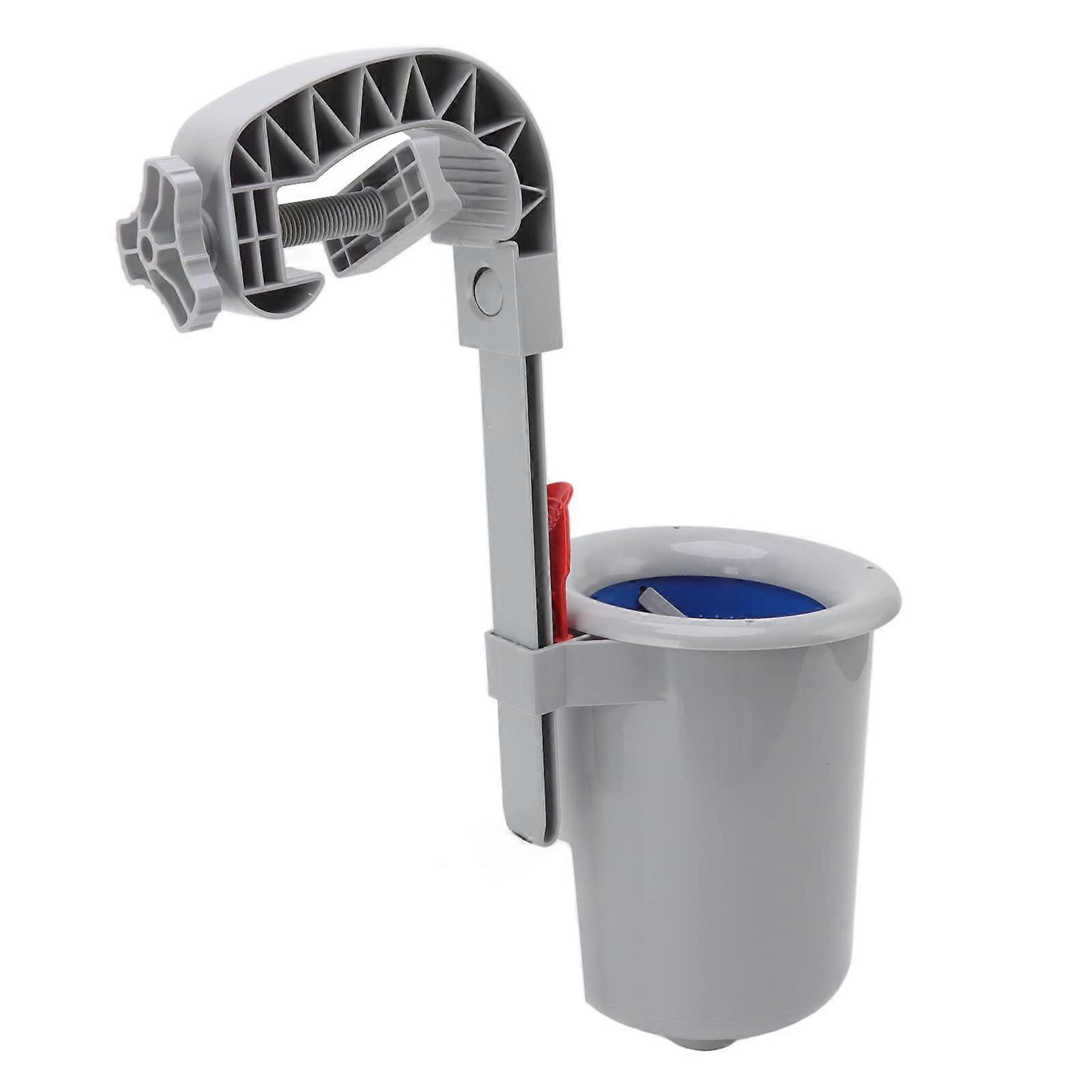Pool Skimmer, Wall Mounted Automatic Leaf Skimmer for Above Ground Pools, Easy Installation