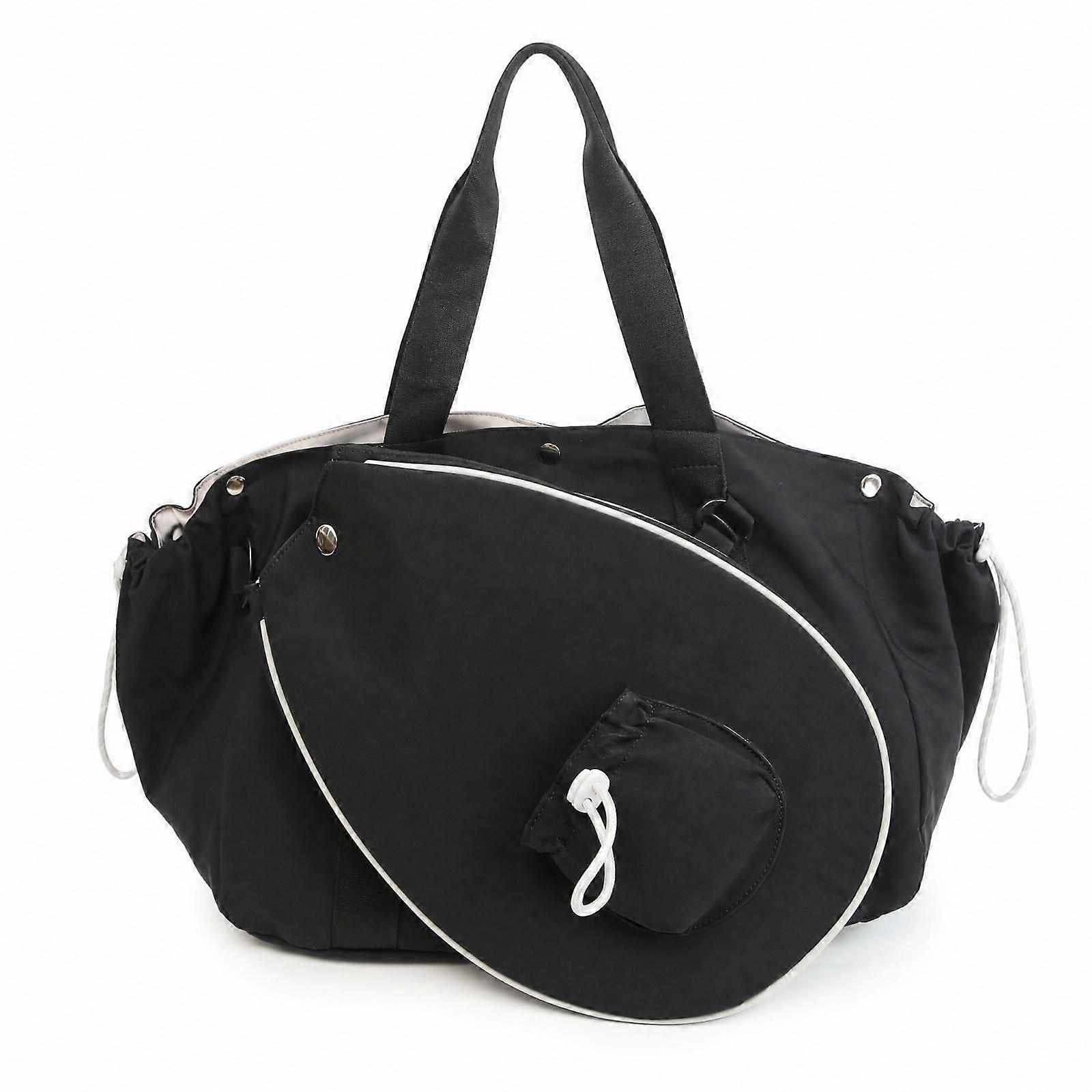 Large Athletic Bag with Drawstring | Soft-Sided, Shoulder Bag with two Handles,