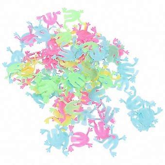 Jumping Frogs Toy 200Pcs Plastic, Educational Toys for Kids, Classroom Reward and Party Favor