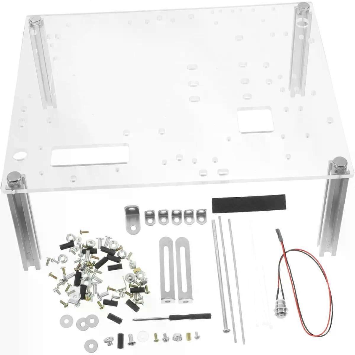 Computer Case Bracket with Sturdy Base Stand