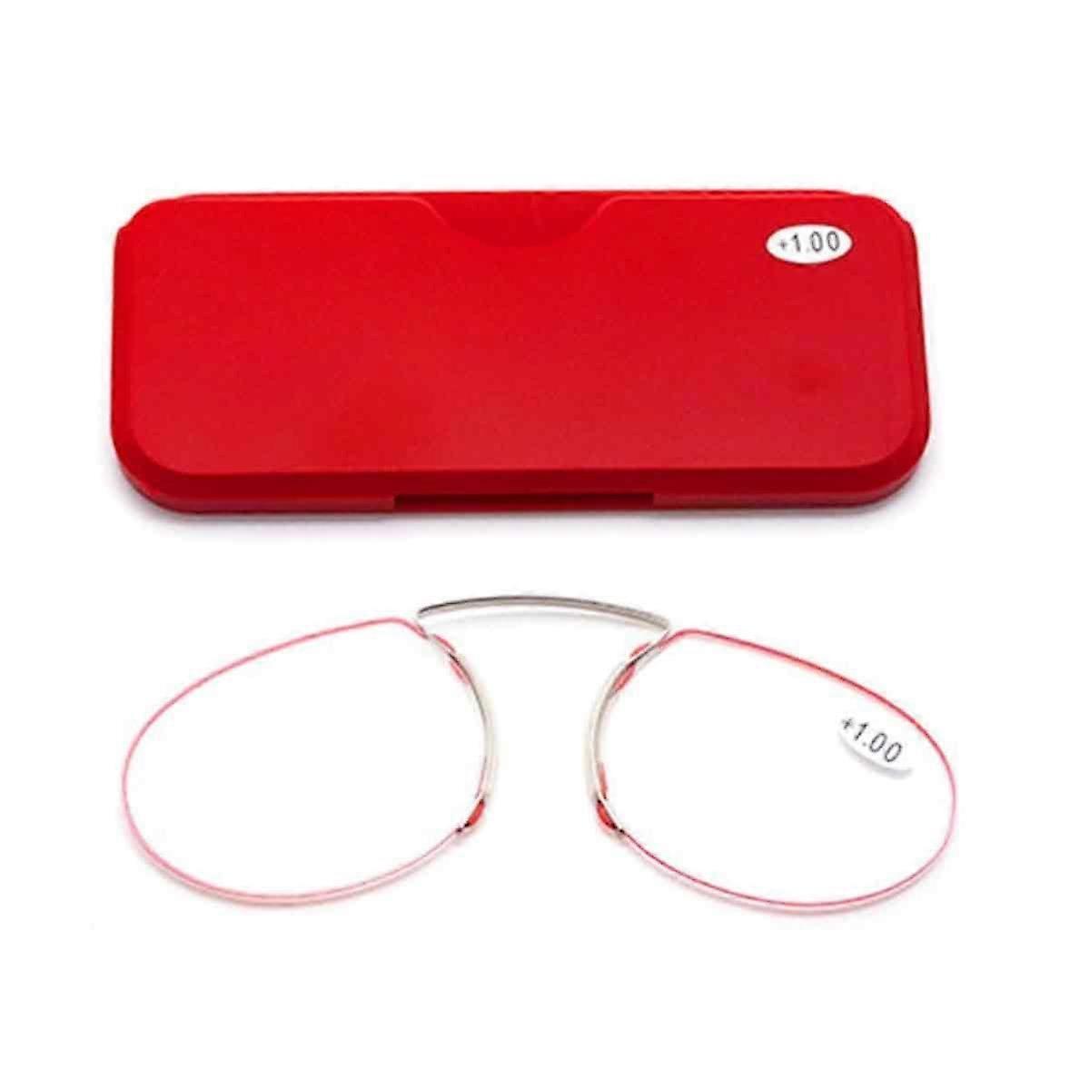 Armless Flexible Nose Reading Glasses
