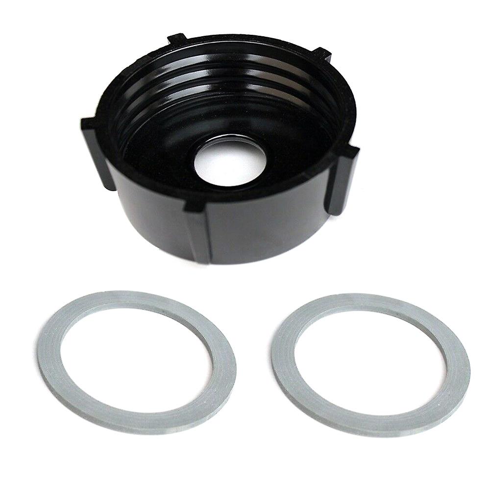 Blender Jar Base + 2pcs Rubber O-ring Gaskets Replacement