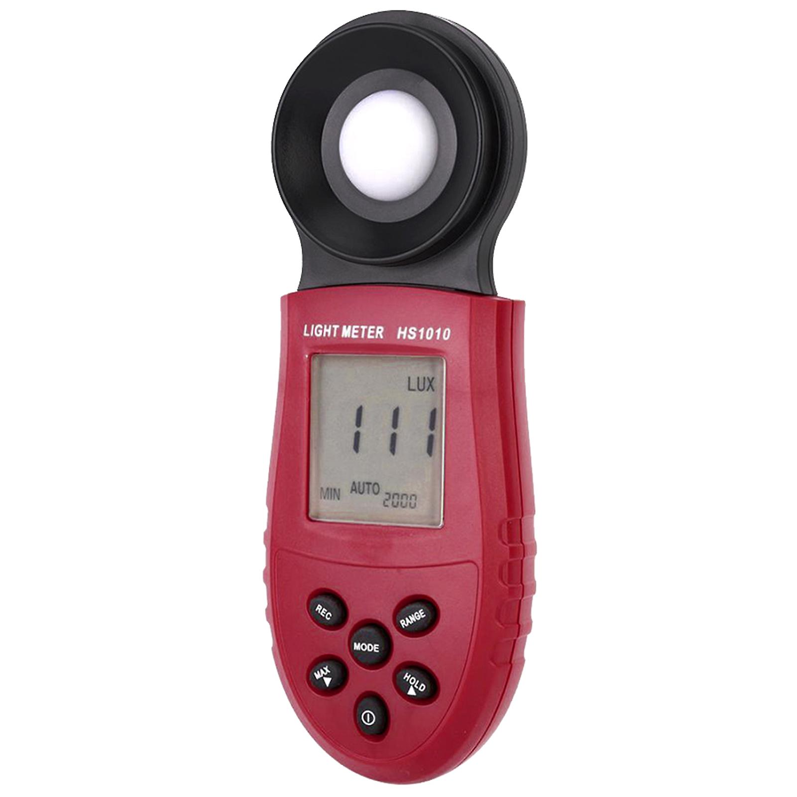 Digital Illuminance Light Meter Auto Range Lcd Photometer