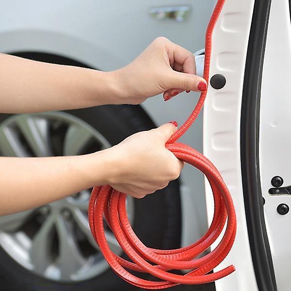 Car Door Paste-free Anti-collision Strips U Shape Edge Anti-Scratch Noise Reduction Universal