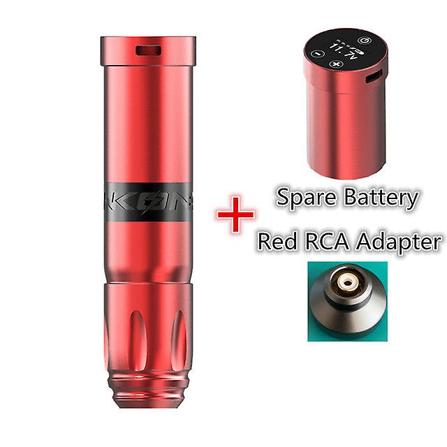 2021 New Touch Panel Oled Display Wireless Battery Tattoo Pen Machine Rotary Coreless Motor 1800mah Power Supply For Body Art