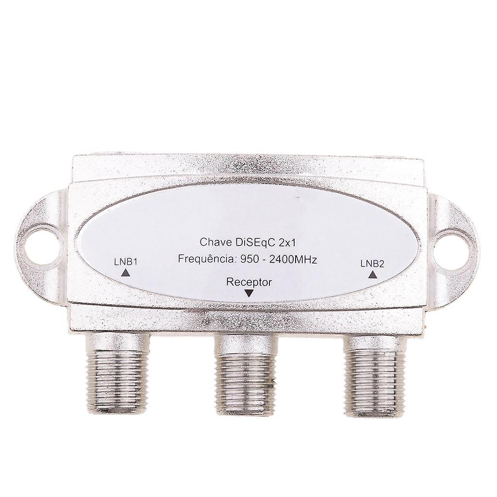 FTA Switch 2X1 DiSEqC Satellite Dish for FTA Receiver 2 in 1 Multi LNB LNBF