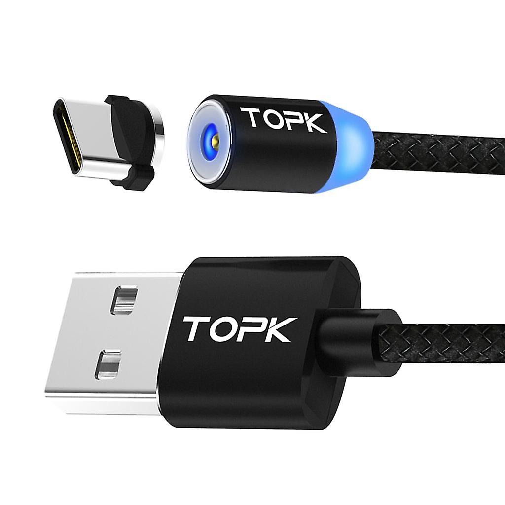 Magnetic Charging / Date Sync Cable Adapter TYPE-C Cable Head, Black