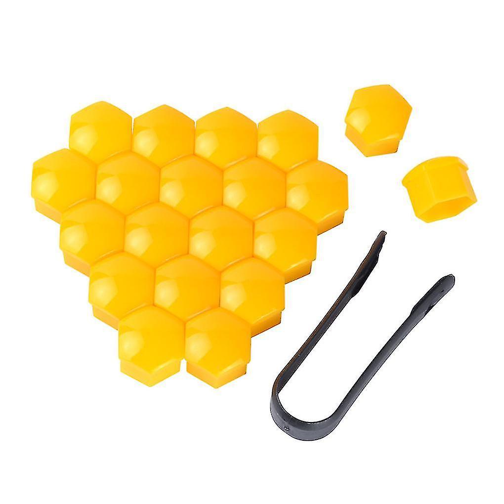 20 Pieces Car Wheel Nut Caps Universal Auto Hub Screw Cover