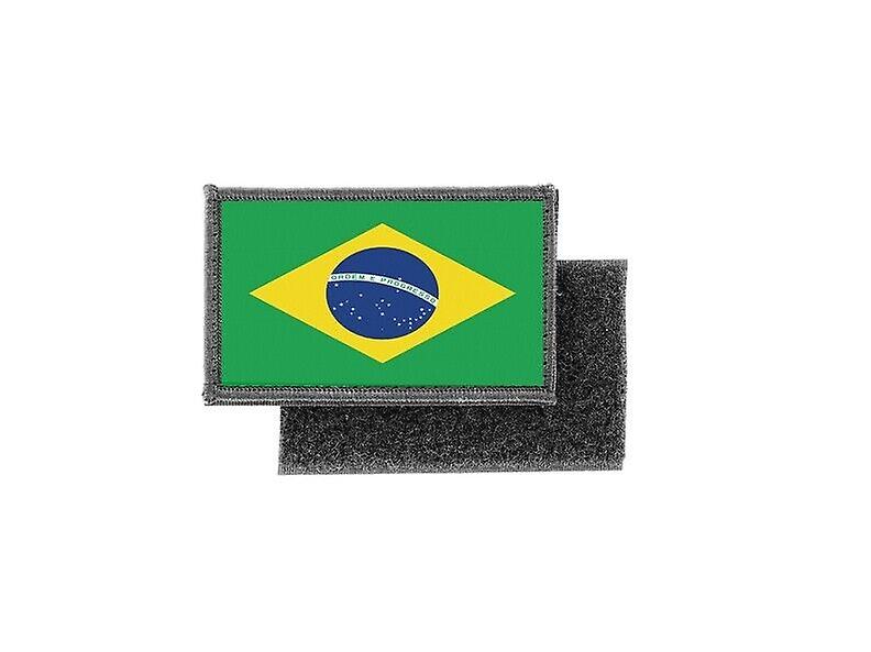 Patch ecusson prints Brazilian flag badge