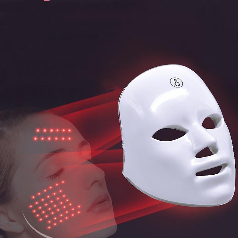 7-color Led Facial Mask: Rejuvenate Skin  Reduce Wrinkles & Brighten Complexion!