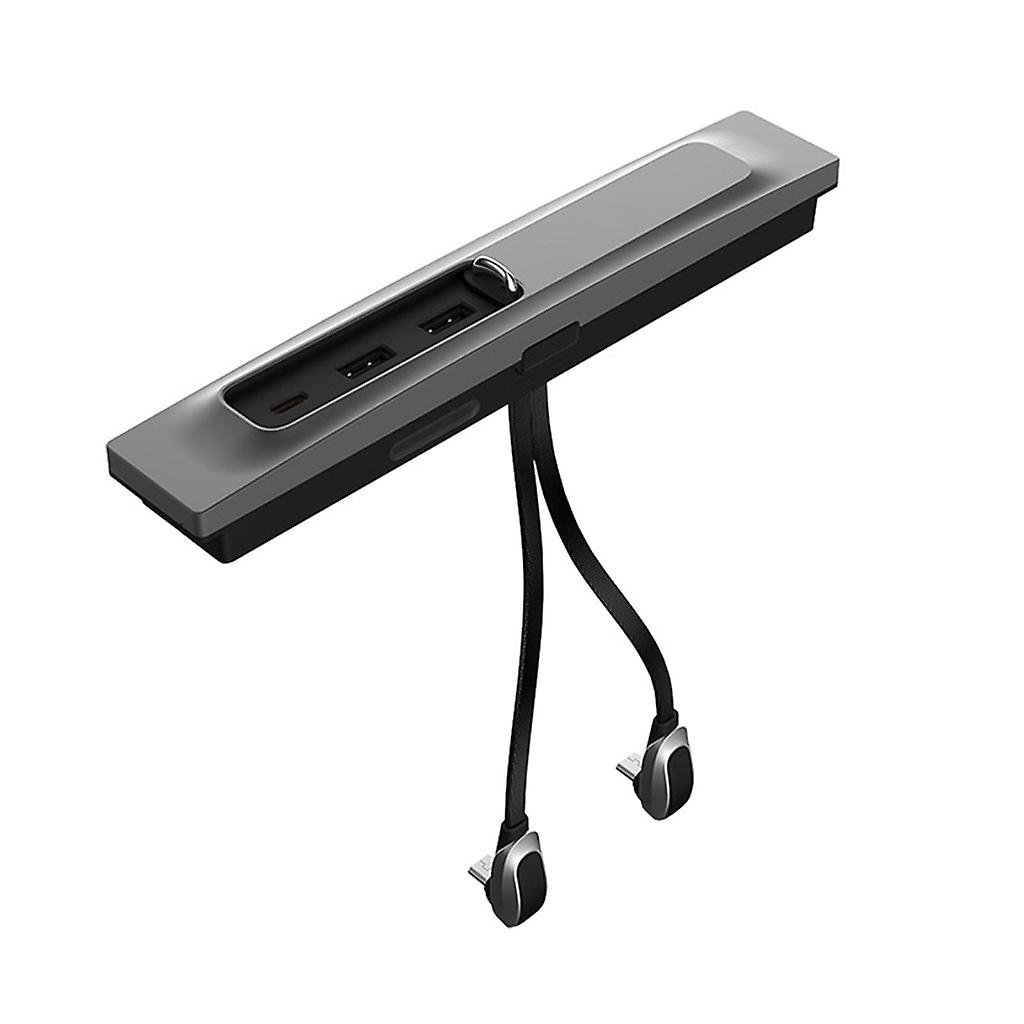 Multiport HUB Adapter Powered Splitter Extension Docking Station for Tesla 3/Y