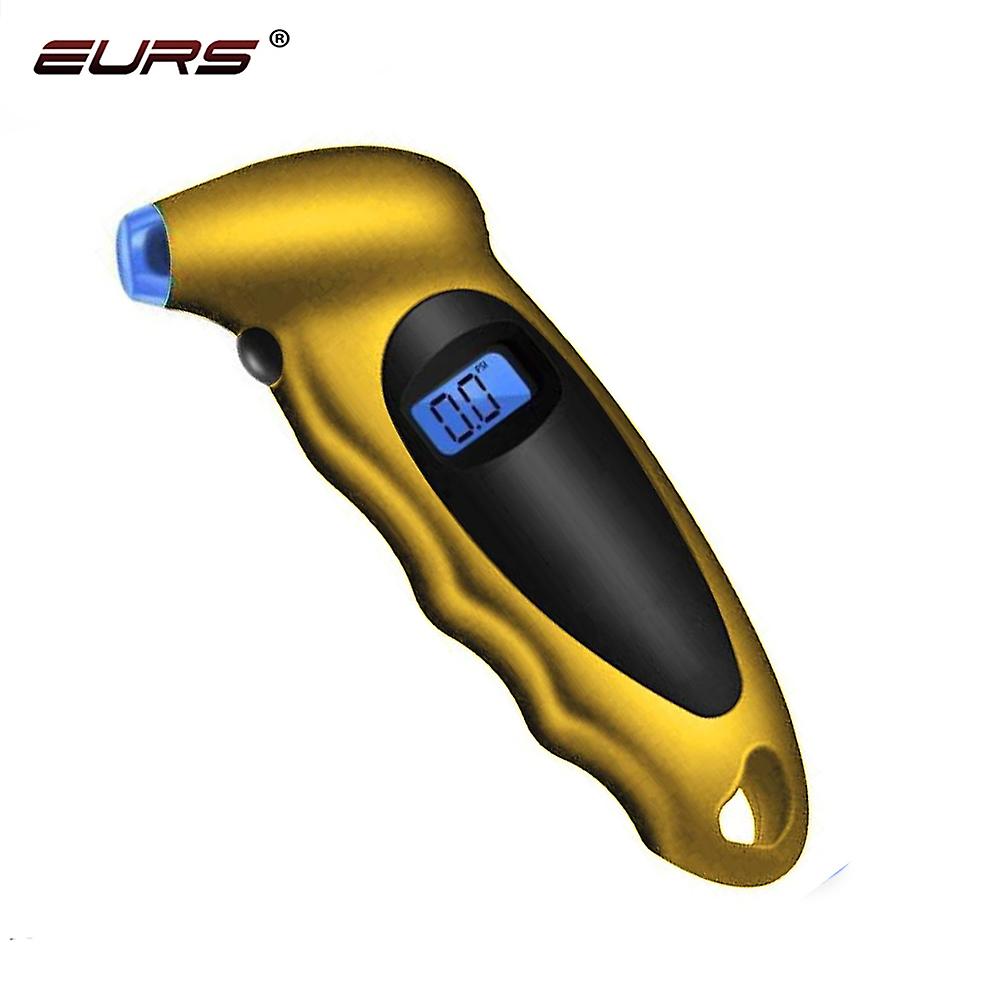 Eurs New Tire Pressure Gauge Backlight High-precision Digital Monitoring Car Tyre Air Meter Lcd Display Manometer Barometers
