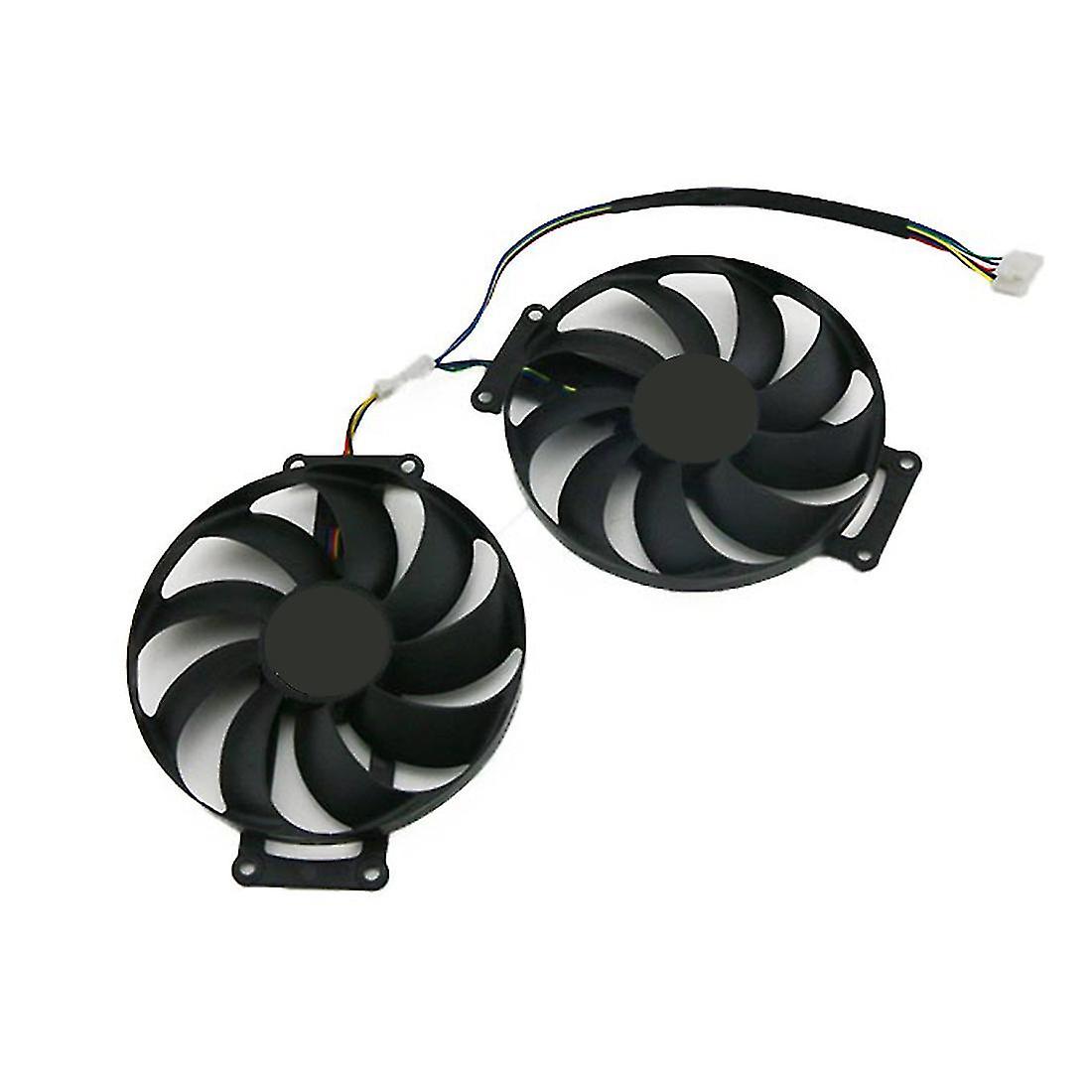 1pair Fdc10h12s9-c Rtx 2060 Super 2070 Gtx1660 Ti Cooling Fan Compatible with Gtx 1660 1660ti Dual O