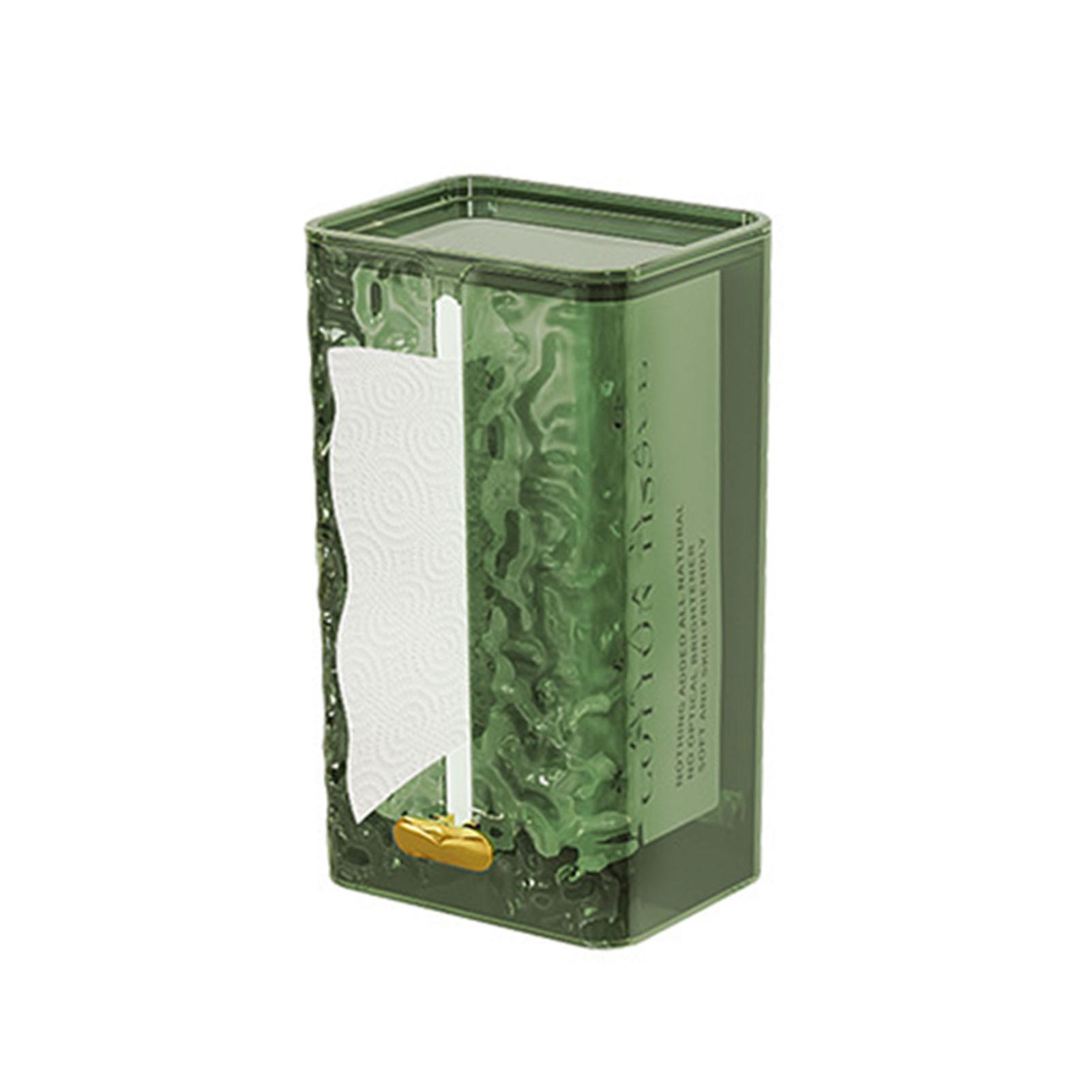 Mur de bureau Facial Tissue Storage Rack Multifonctionnel Organizer Box pour Facial Tissue Roll Tissue Paper Masks