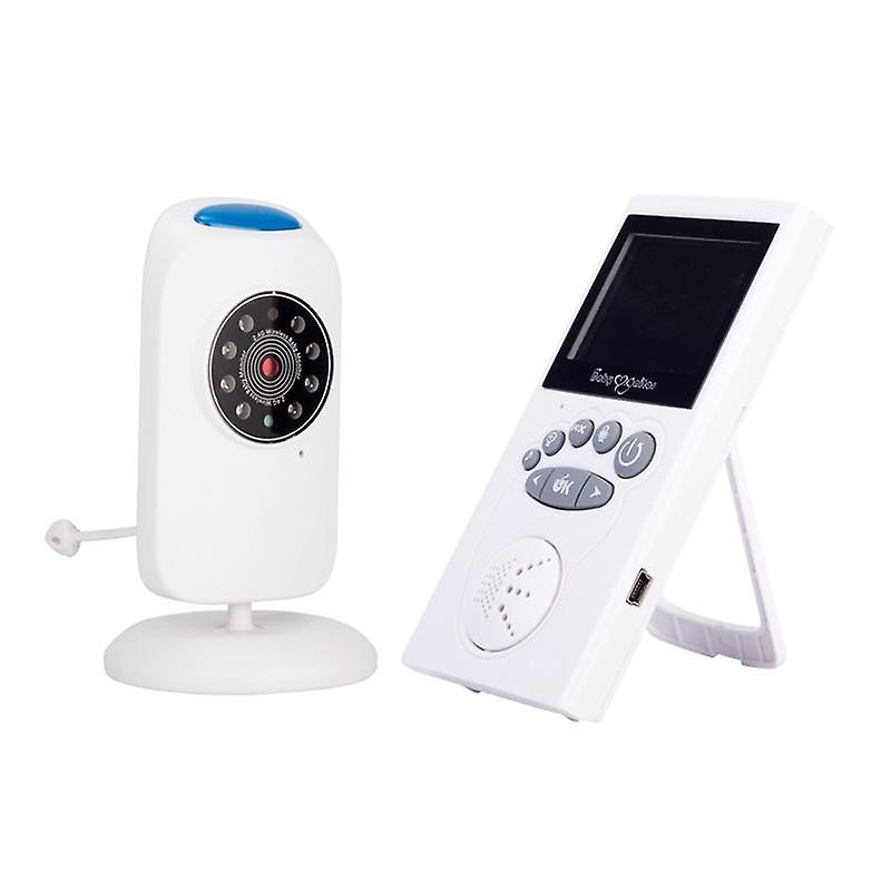 GB101 2.4 inch LCD Video Baby Monitor Wireless 2 Way Voice Intercom Baby Security Camera-UK Plug