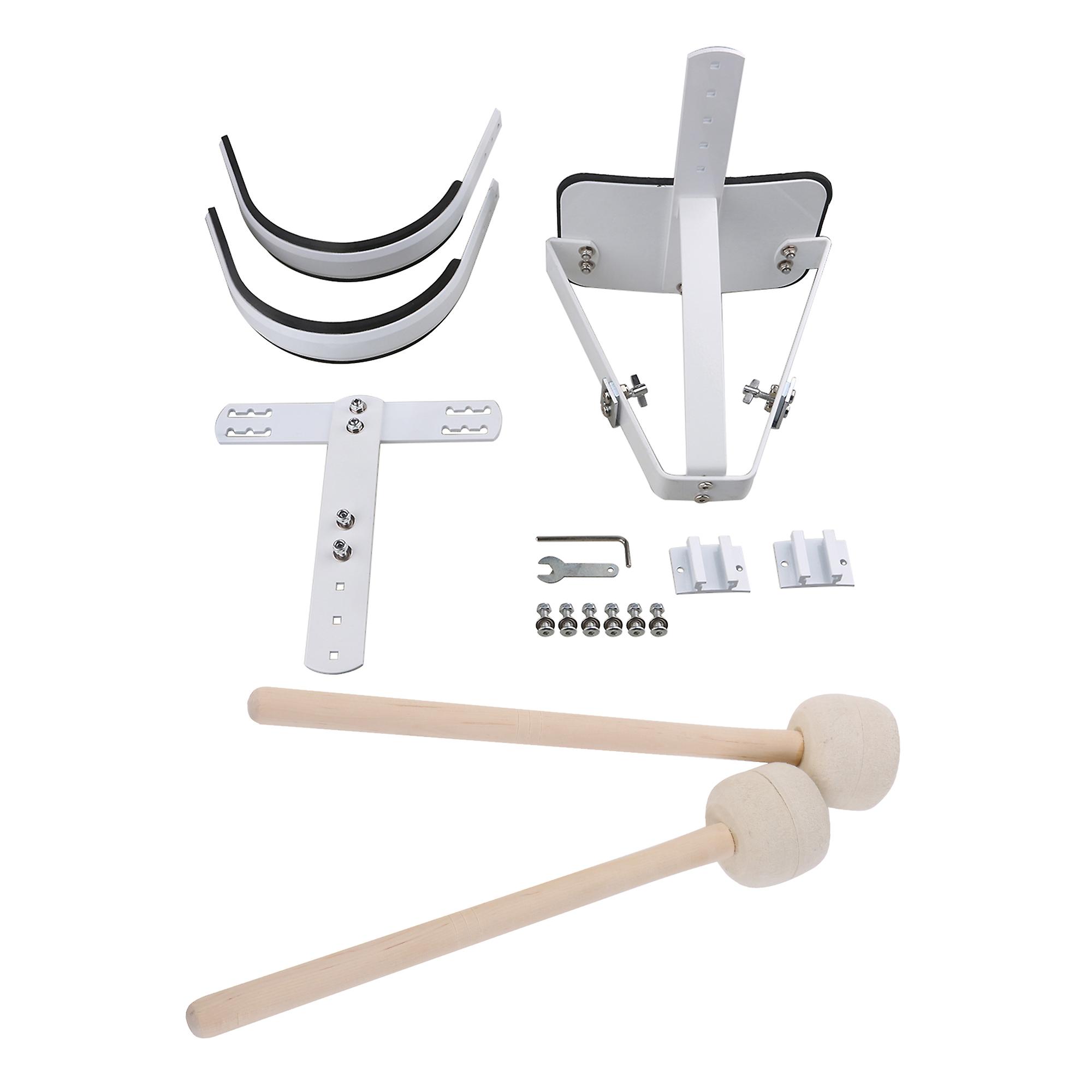 3 Pcs Snare Drum Shoulder Strap Carrier 9.65Inchx8.66Inch w/ Mallets 13.39Inch
